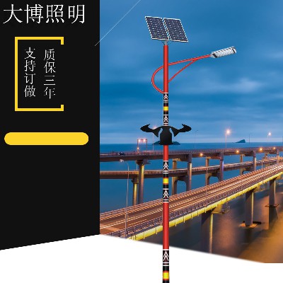 太阳能路灯高亮特色民族风6米新农村道路特色光伏LED路灯厂家批发