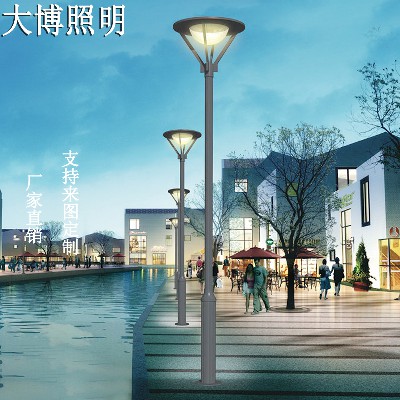 LED庭院灯铝制现代欧式3.5米户外公园小区亮化景观小路灯厂家批发
