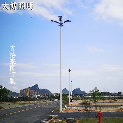 LED高杆灯户外道路照明球场体育馆高亮四火高杆路灯厂家批发