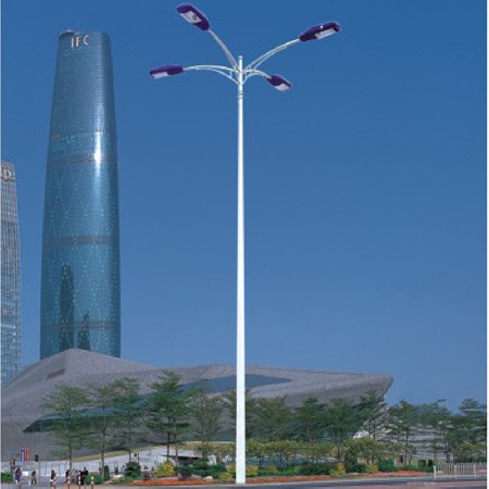 LED路灯高光效异形道路亮化照明工程市电交叉口四火厂家批发