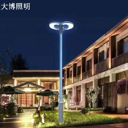 二泉映月庭院灯户外铝制特色欧式现代LED庭院灯别墅庭院装饰照明