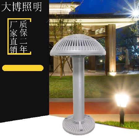 LED草坪灯高亮小区道路照明装饰铝制防水简约圆柱草坪灯厂家批发