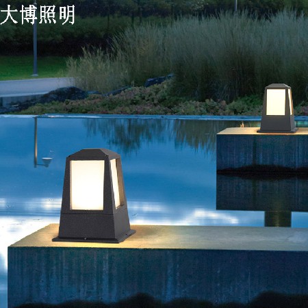 特色矮柱柱头灯压铸铝花园别墅庭院围墙灯LED围栏灯厂家批发