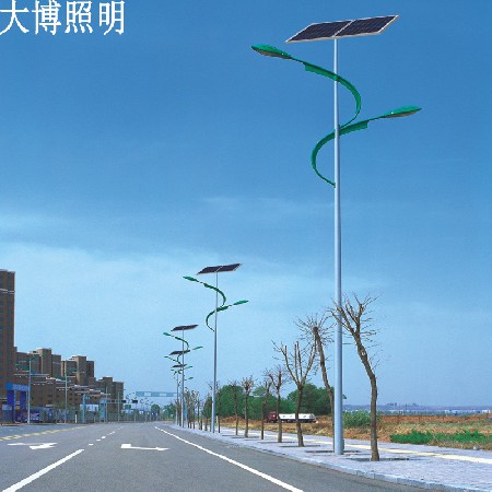 双臂太阳能路灯户外亮化工程高光效主干道光伏LED路灯厂家批发