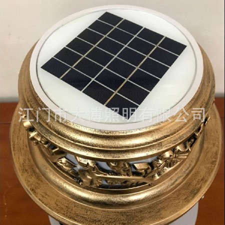 欧式柱头灯现货特色铝制花园别墅小区门柱围墙LED柱头灯厂家批发